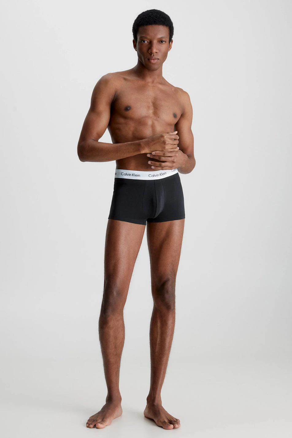 Calvin Klein 3 Pack Men's Cotton Stretch Low Rise Trunks 8 Calvin Klein 3 Pack Men's Cotton Stretch Low Rise Trunks - Image 6