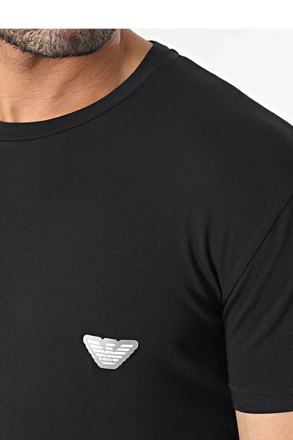 Emporio Armani Men's Crew Neck T-Shirt 3 Emporio Armani Men's Crew Neck T-Shirt - Image 2