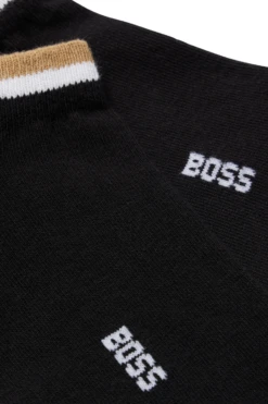 BOSS 2 Pack Men's Uni Stripe Socks -Fashion Panty Shop 12