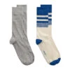 Gant 2 Pack Men's Stripe Socks -Fashion Panty Shop 202204 9960236 447 flat fv 1