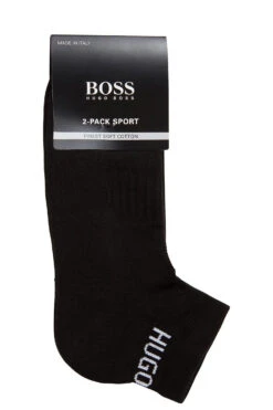 BOSS 2 Pack Men's Sport Socks 15 BOSS 2 Pack Men's Sport Socks -Fashion Panty Shop 50388446 001 41 HB B2C SHO 01 valid until 20920626