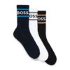 BOSS 3 Pack Men's Rib Stripe Socks -Fashion Panty Shop 50469371 967 200 HB B2C SHO 01 valid until 209714