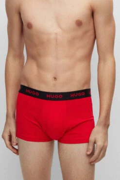 HUGO 3 Pack Men's Cotton Trunk -Fashion Panty Shop 50469766 9852