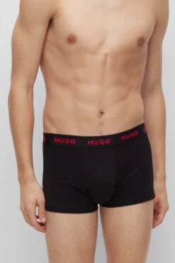HUGO 3 Pack Men's Cotton Trunk -Fashion Panty Shop 50469766 9853