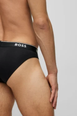 Boss 3 Pack Men's Brief -Fashion Panty Shop 50475273 999 341 HB B2C SHO 01 valid until 20240818