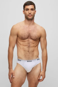 Boss 3 Pack Men's Brief -Fashion Panty Shop 50475273 999 342 HB B2C SHO 01 valid until 20240818