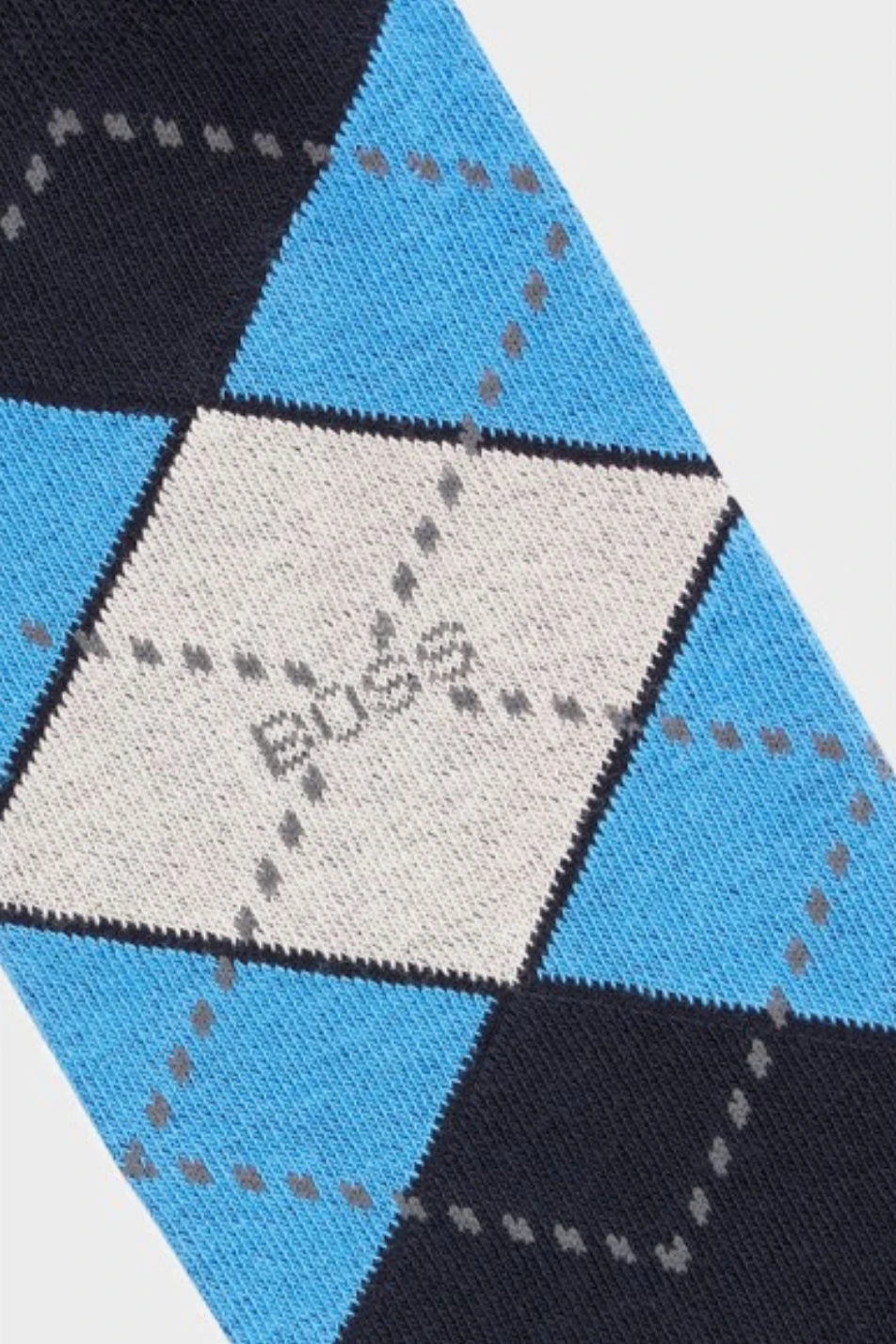 BOSS 2 Pack Men's Argyle Sock 4 BOSS 2 Pack Men's Argyle Sock - Image 2