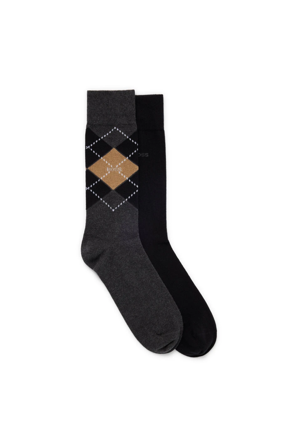 BOSS 2 Pack Men's Argyle Sock 6 BOSS 2 Pack Men's Argyle Sock - Image 4