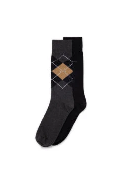 BOSS 2 Pack Men's Argyle Sock 13 BOSS 2 Pack Men's Argyle Sock -Fashion Panty Shop 50478352 013 202 MC B2C SHO 01 valid until 20961029