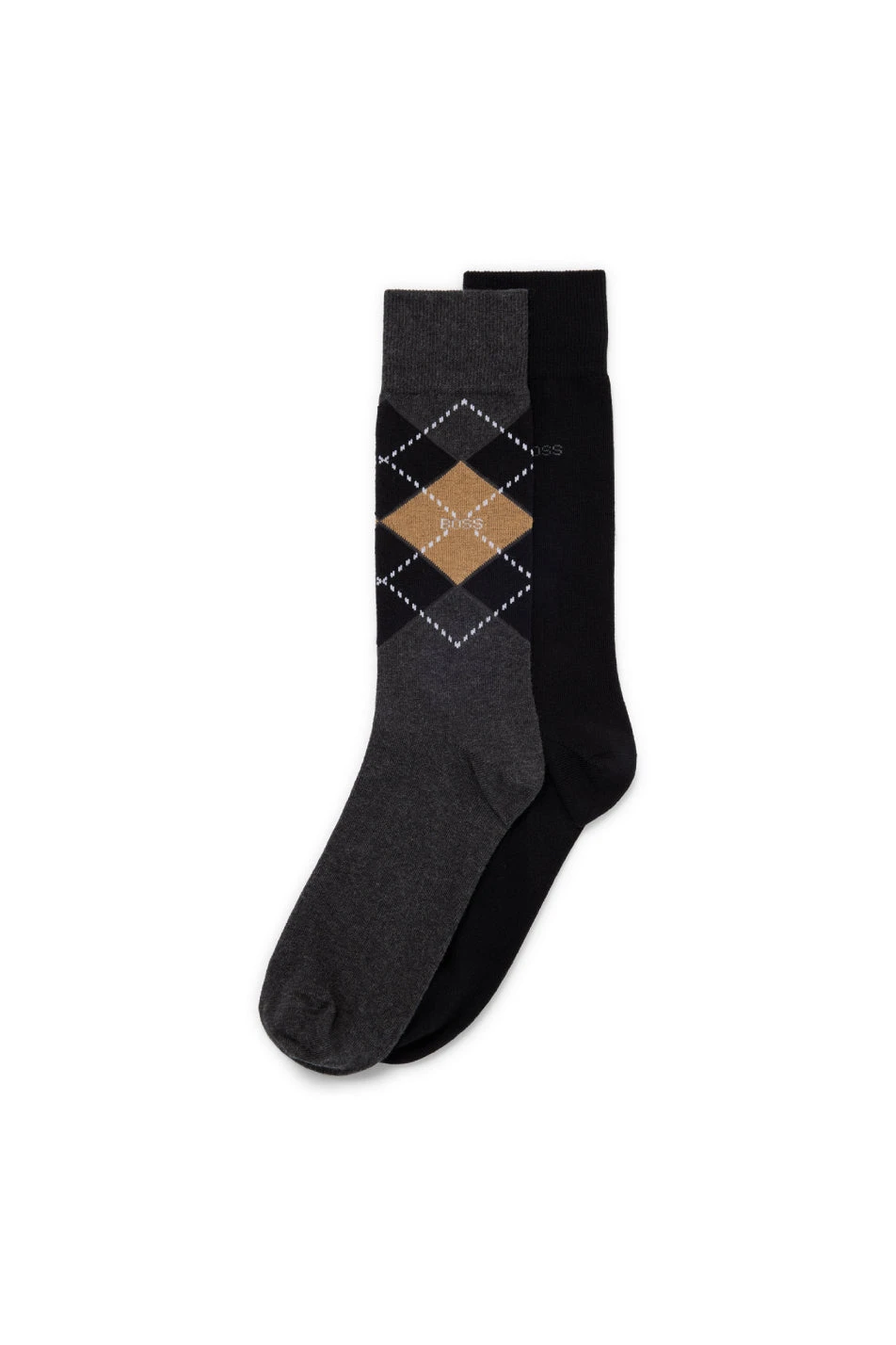 BOSS 2 Pack Men's Argyle Sock 7 BOSS 2 Pack Men's Argyle Sock - Image 5