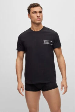 BOSS Men's Cotton T-Shirt 19 BOSS Men's Cotton T-Shirt -Fashion Panty Shop 50489442 001 350 HB B2C SHO 01 valid until 20250114