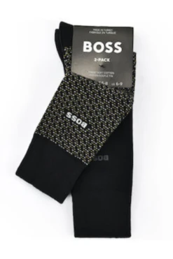 Boss 2 Pack RS Minipattern Sock
