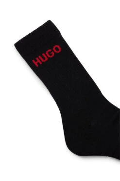 HUGO 6 Pack Men's Rib Logo Sock -Fashion Panty Shop 50510187 001 240 ZA B2C SHO 01 valid until 2097721