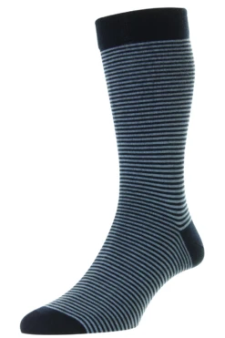 Pantherella Men's Holst Stripe Sock 11 Pantherella Men's Holst Stripe Sock -Fashion Panty Shop 535642 HOLST NAVY 01 3d635076 9947 4c59 974b f249bb941e6f