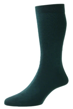 Pantherella Men's Gadsbury Pindot Sock -Fashion Panty Shop 53611 GADSBURY 101 SEA GREEN V1 DIGITAL