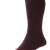 Pantherella Men's Gadsbury Pindot Sock -Fashion Panty Shop 53611 GADSBURY 96 BURGUNDY V1 DIGITAL