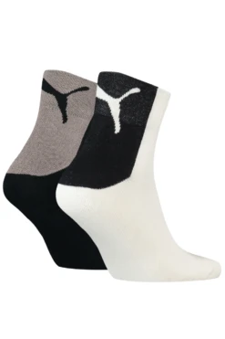 Puma 2 Pack Men's Logo Quarter