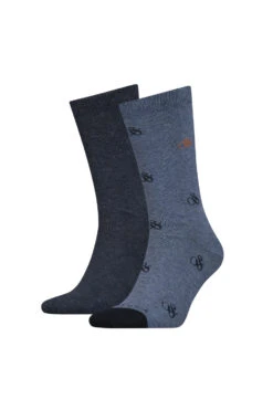 Scotch & Soda 2 Pack Men's Amphersand Classic Sock 18 Scotch & Soda 2 Pack Men's Amphersand Classic Sock -Fashion Panty Shop 701222600003 PP 1 SS AB 039 hi res Copy