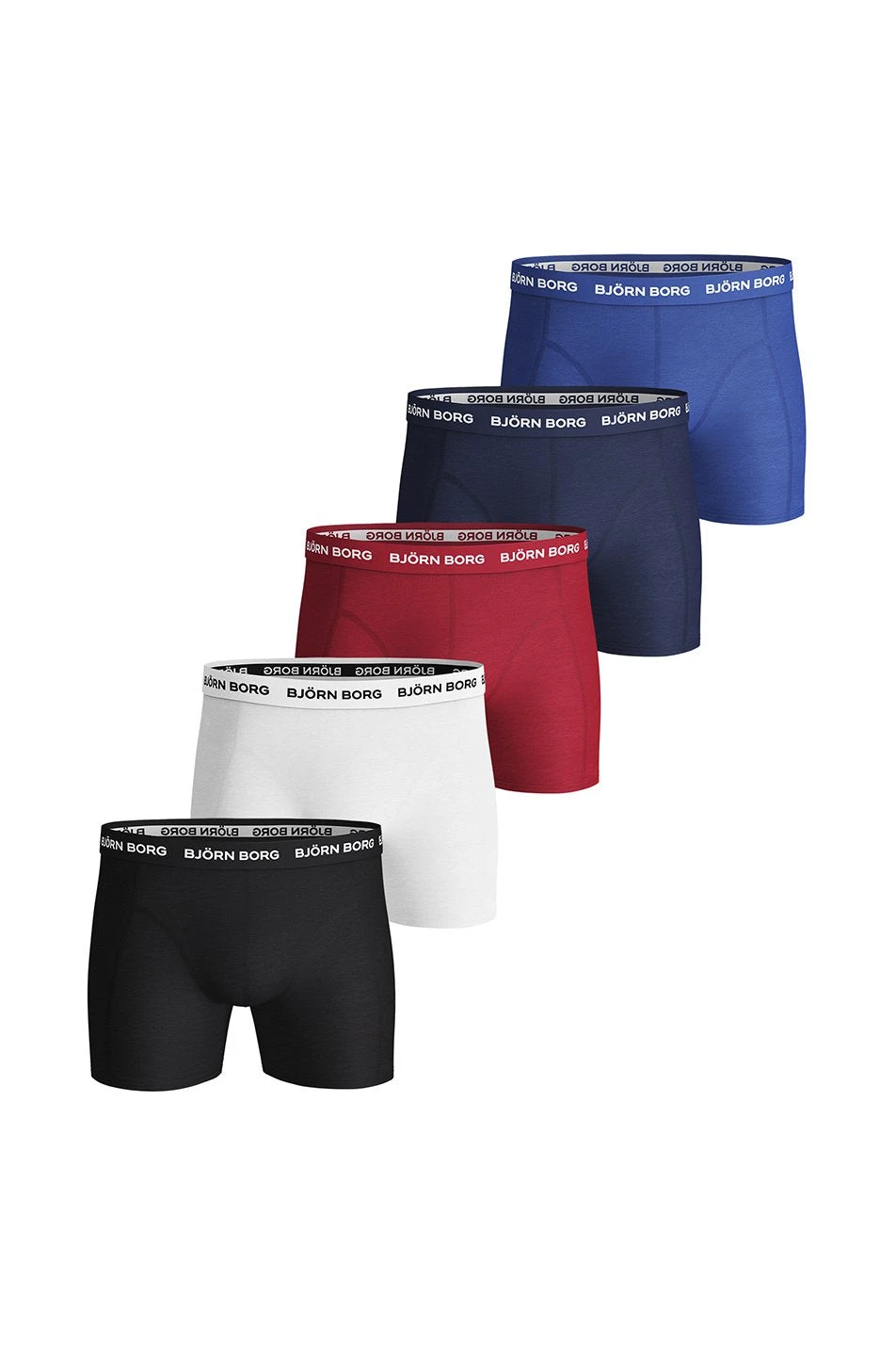 BJØRN BORG Björn Borg 5 Pack Solid Men's Boxer Brief 2 BJØRN BORG Björn Borg 5 Pack Solid Men's Boxer Brief