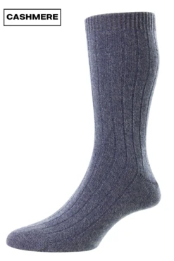 Pantherella Men's Cashmere Waddington Rib Sock -Fashion Panty Shop CASHMERE 7 3a80defd 2da4 4205 bfc1 e2fbe2637c5d