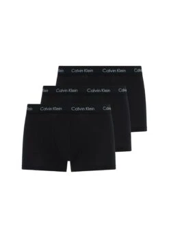 Calvin Klein 3 Pack Men's Cotton Stretch Low Rise Trunks 35 Calvin Klein 3 Pack Men's Cotton Stretch Low Rise Trunks -Fashion Panty Shop Calvin Klein 009999 XWB 0000U2664GXWB