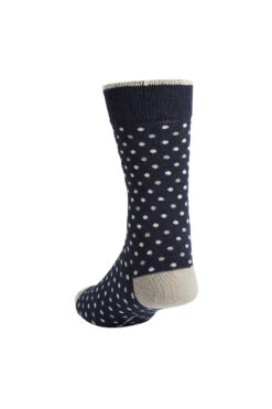 Democratique 2 Pack Men's Polka Dot Sock -Fashion Panty Shop Democratique Socks Pack10 Pair01 0002
