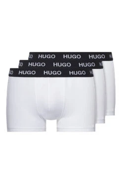 HUGO Men's Trunk 3 Pack -Fashion Panty Shop Hugo triple pack white 7a19cd7e ee42 4038 876f 420c990b2620