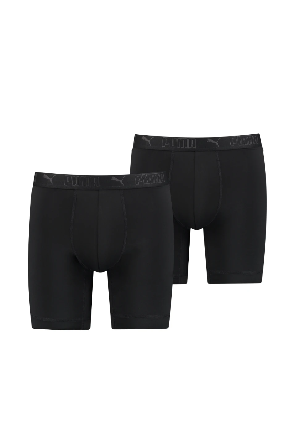 Puma Sport 2 Pack Men's Microfiber Long Boxer 4 Puma Sport 2 Pack Men's Microfiber Long Boxer - Image 2