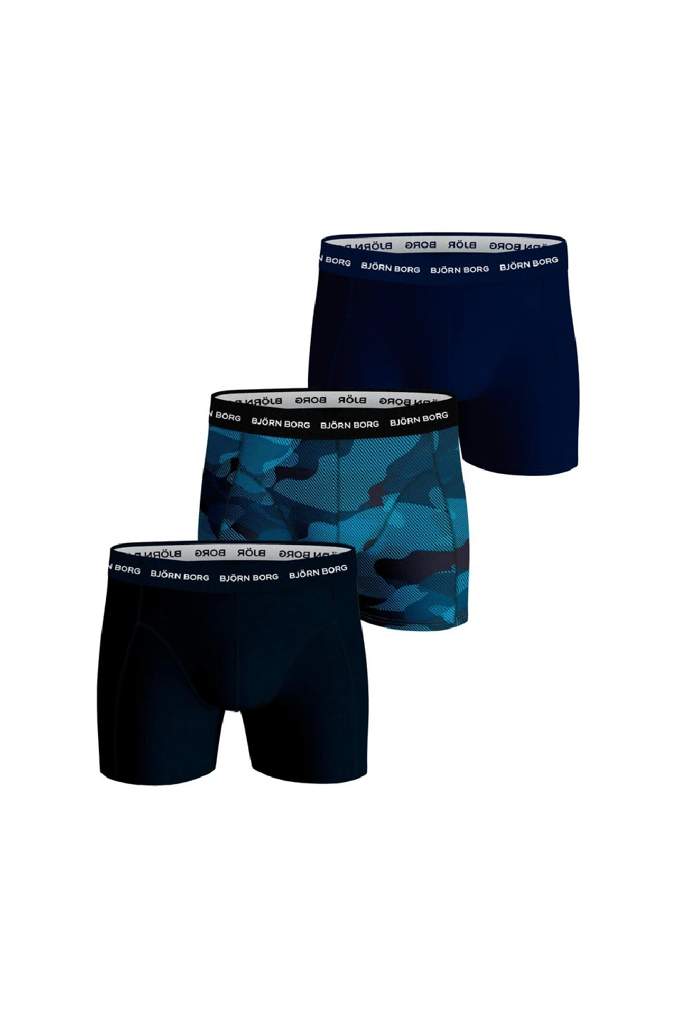 BJØRN BORG Björn Borg 3 Pack Men's Essential Boxers 3 BJØRN BORG Björn Borg 3 Pack Men's Essential Boxers