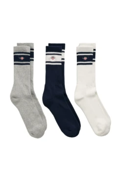 Gant 3 Pack Men's Shield Sport Socks