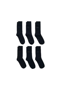 Gant 6 Pack Men's Soft Cotton Socks