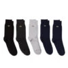 Lacoste 5 Pack Unisex High-Cut Cotton Piqué Socks -Fashion Panty Shop RA8069 C0U 24 683d23fa 28dd 40ff bf87 085a79fa05ad