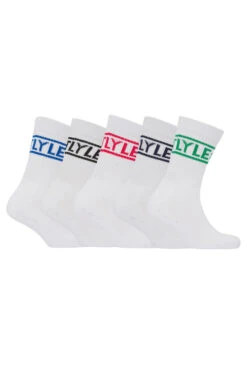 Lyle & Scott 5 Pack Men's Ray Contrast Logo Tubular Sock 28 Lyle & Scott 5 Pack Men's Ray Contrast Logo Tubular Sock -Fashion Panty Shop RAY 5550 1 163ede61 7e29 4c63 99f4 d708b19a2e74