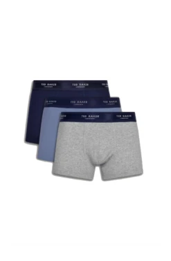 Ted Baker 3 Pack Cotton Men's Trunk -Fashion Panty Shop RTBC202 AS1