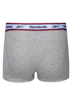 Reebok Barlow 3 Pack Men's Trunk -Fashion Panty Shop U5 C8265 RBK s3PKB BlackMarlWhite 2