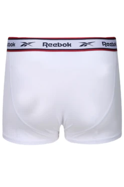 Reebok Barlow 3 Pack Men's Trunk -Fashion Panty Shop U5 C8265 RBK s3PKB BlackMarlWhite 4