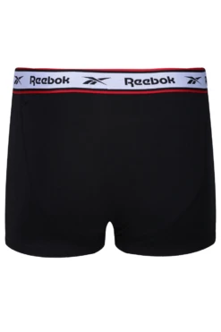 Reebok Barlow 3 Pack Men's Trunk -Fashion Panty Shop U5 C8265 RBK s3PKB BlackMarlWhite 6