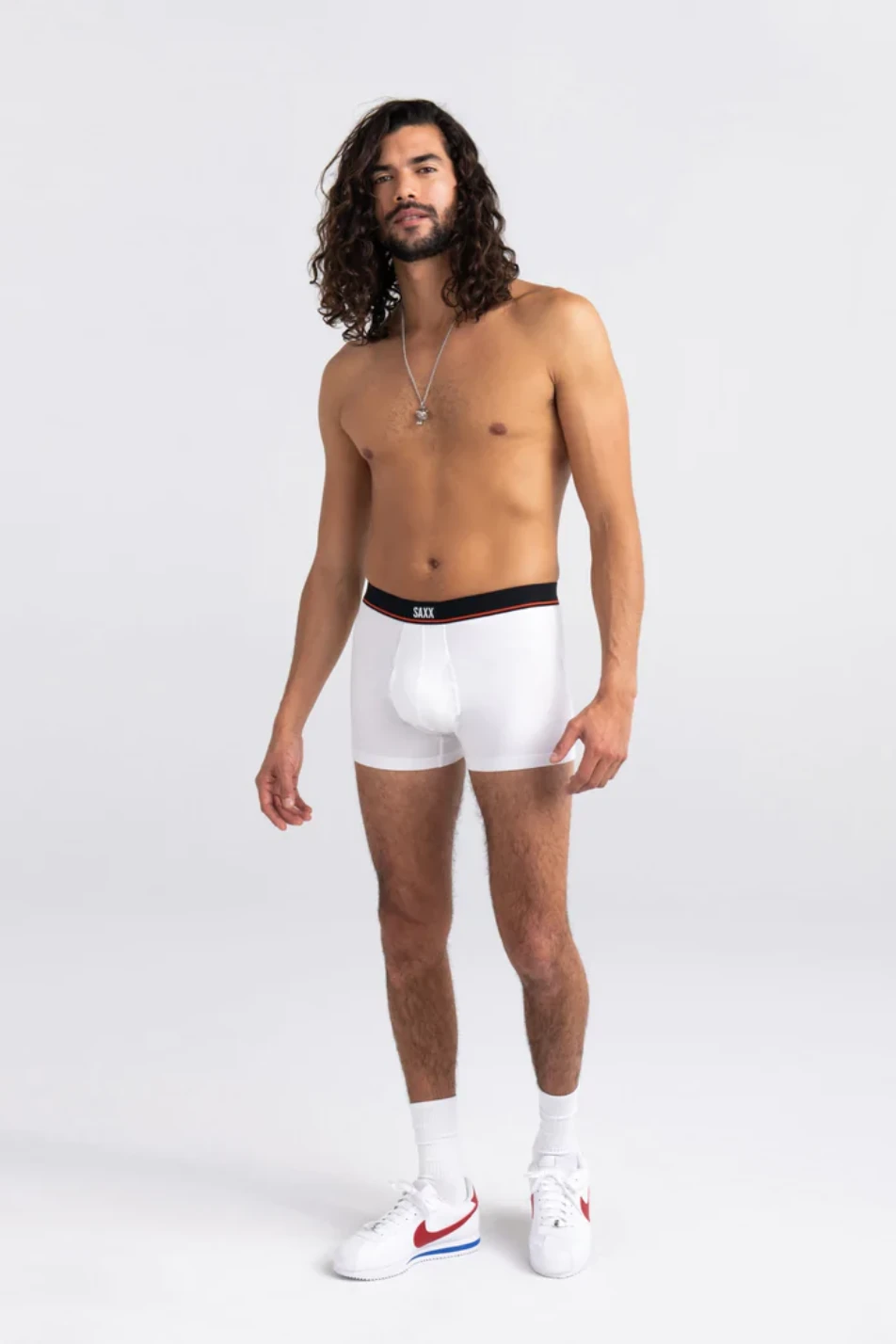 SAXX 3 Pack Men's Non-Stop Stretch Cotton Trunk 4 SAXX 3 Pack Men's Non-Stop Stretch Cotton Trunk - Image 2