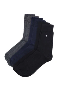 French Connection 3 Pack Waterfall Men's Socks -Fashion Panty Shop french connection 9441 7493841 1